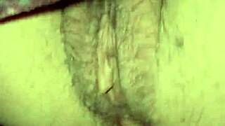 In this pov, her shaved pussy gets fucked hard and deep