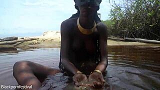 Watch Water Drip From Her Perfect Tits!