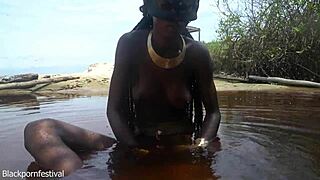 Watch Water Drip From Her Perfect Tits!