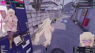 Secret flasher manaka completes daylight tasks in game