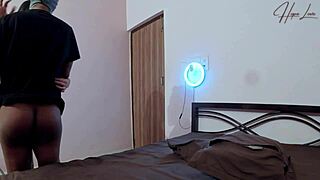 Hot horny Indonesian bitch gets pounded hard by her neighbor!