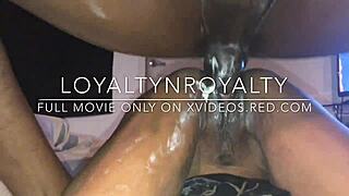 Neighbor creampies teen's pussy with big black cock