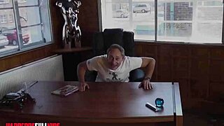 Milf Bends Over For Anal Threesome, Pushes Cum Out!