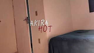 Brunette couple enjoys deepthroat blowjob on sunny afternoon