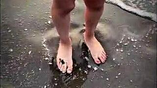 public beach blowjob from stranger 😍