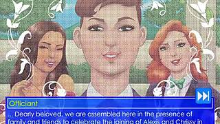 trainer alexis fucks guy with strapon