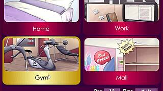 trainer alexis fucks guy with strapon