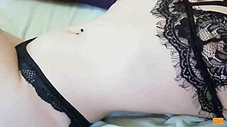 Teen Amateur Licks Feet, Plays With Tits, Masturbates To Orgasm