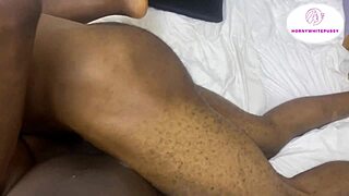 Intense pleasure builds as big-ass babes moan on huge cock