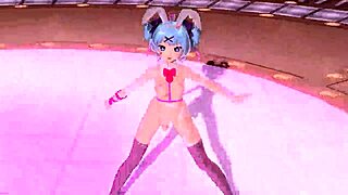 I Love Hatsune Miku In Bunny Costume