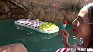 Ariella Ferrera's big ass milf in two clams 😈