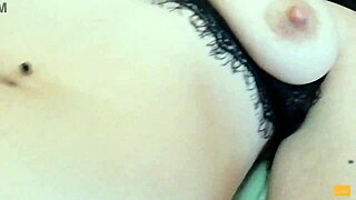 Teen Amateur Licks Feet, Plays With Tits, Masturbates To Orgasm