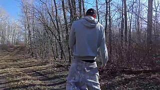 Curvy Babe Fucked In Public Shower And Camp