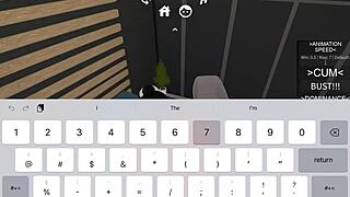 fucking a roblox slut turns into an intense homemade encounter