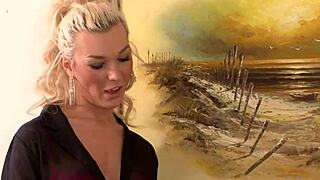 Glam shemale buttfucks and gets facialized in full movie storyline