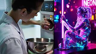 Detailed Cumshot On Beautiful AI Body