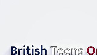 british teen experiences first spitroast with mmf group and cumshot