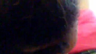 Cumshot lands in Sabrinna's mouth 😏