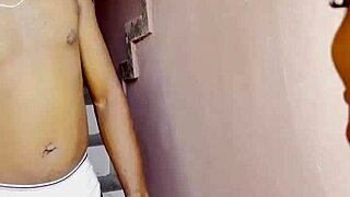 Co-Tennant Fucks Neighbor Under Stairs