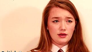 I inspected the school twins in detention their big tits in uniforms for the first time