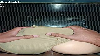 Trailer candy usando panty beige sexo vaginal