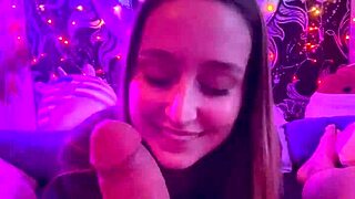 late night pov cock sucking with laney grey and brad newman