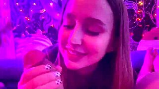 late night pov cock sucking with laney grey and brad newman