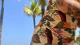 i let the guy slap my ass on the beach and he pulled out his dick - i got scared but ended up sucking it