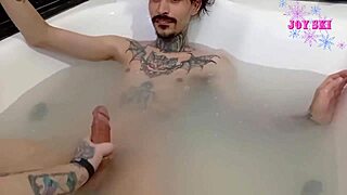 Cuckold Husband at Work, I Invite Friend Fele for Bareback Pussy Fucking