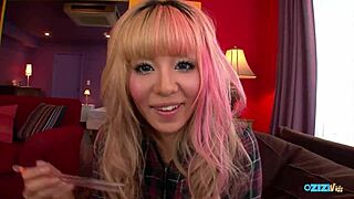 tan asian gyaru pov toying with toys