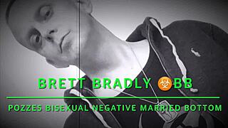 Hot bisexual married guy begs for my poz load in video