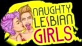 two attractive women in uniform share gentle kisses