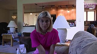 College babysitter Lilith Grace pleases boss Seth Brogan