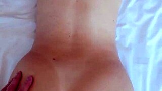 In a hotel room, a cute MILF engages in POV fucking with intense passion