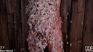 Enjoying her prisoner role