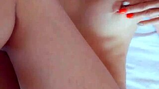 In a hotel room, a cute MILF engages in POV fucking with intense passion