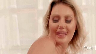 Big booty Jenna gets pounded by Mr. Pounder in double meat action