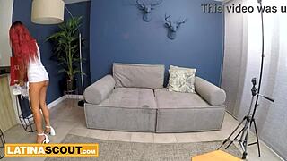 Amateur 18yo Redhead Hottie Rough Pussy Railed!