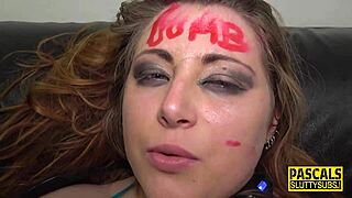 dominated chubby submissive finally gets untied