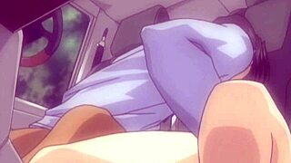 Busty anime babe in hentai adventure