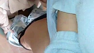 Slave girl student takes turns licking pussies of two mistress teachers