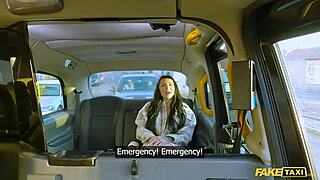 Fake taxi - big tits teen 18+ goth sexy nala pays with sex fast hard fuck rough sex sloppy blowjob 😈