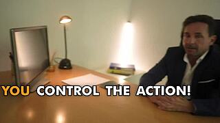 Boss bitch Shalina Devine demands threeway!