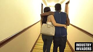 Jessica Jewels is the cockslut of the year, sucking big black cocks in Florida with sloppy blowjobs and facials