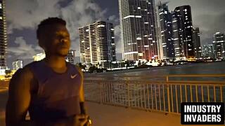 Jessica Jewels is the cockslut of the year, sucking big black cocks in Florida with sloppy blowjobs and facials