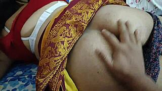 Indian housewife seduced by lover and fucked