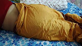 Indian housewife seduced by lover and fucked