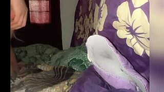 Watch this Mexican teen swallow it all arched in homemade video