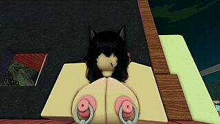 fucking my slutty roblox pal