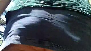 Sexy Mature Just Sucking Some Cock In The Woods